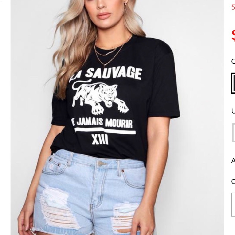 Graphic savage T-shirt